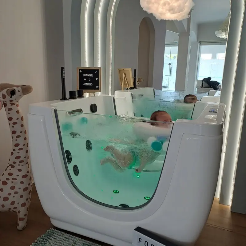 Μπανιέρα υδροθεραπείας για μωρά στο For My Baby Spa
